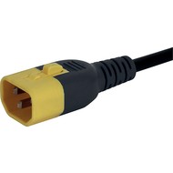 6051.2007  IEC Interconnection Cord with IEC Connector C13, V-Lock, straight