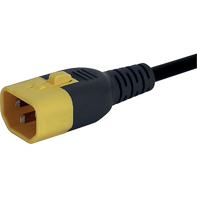 3-100-355  IEC Interconnection Cord with IEC Connector C13, V-Lock, straight